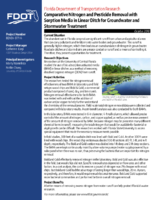 Comparative Nitrogen and Pesticide Removal With Sorption Media in Linear Ditch for Groundwater and Stormwater Treatment