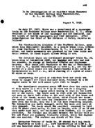 Interstate Commerce Commission Report of the Accident  Investigation Occurring on the SOUTHERN RAILWAY HUNTERSVILLE NC