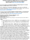 Extended Evaluation of Training Programs To Accelerate Hazard Anticipation Skills in Novice Teens Drivers supporting datasets