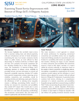 Examining Transit Service Improvements with InternetofThings IoT A Disparity Analysis Research Brief
