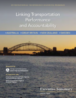 Linking Transportation Performance and Accountability  Executive Summary