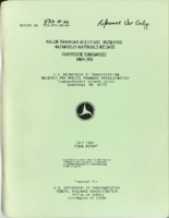 Major Railroad Accidents Involving Hazardous Materials Release Composite Summaries 19691978