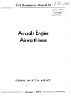 CAM 13 Aircraft Engine Airworthiness 1959