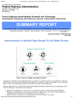 Improvements in Symbol Sign Design To Aid Older Drivers