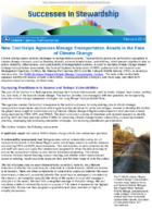 Successes in Stewardship  New Tool Helps Agencies Manage Transportation Assets in the Face of Climate Change