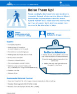 STEM Lessons for Pedestrian Safety Raise Them Up