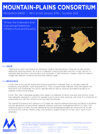 Where the Sidewalks End Evaluating Pedestrian Infrastructure and Equality Research Brief