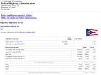 Highway Statistics Series State Statistical Abstracts 2011  Ohio