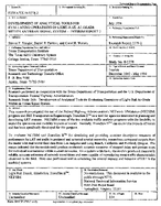 Development of Analytical Tools for Evaluating Operations of LightRail AtGrade Within an Urban Signal System  Interim Report 2