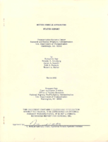 Motor vehicle attributes  status report