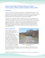 Improving Safety through Pennsylvanias Intersection Safety Implementation Plan ISIP