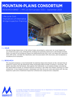 LifeCycle Cost Implications of Alternative Bridge Inspection Planning Research Brief