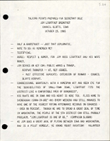 Talking Points Prepared for Secretary Dole Jim Lightfoot Breakfast