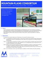 Mobile PhoneBased Artificial Intelligence Development for Maintenance Asset Management Research Brief