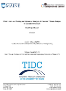 Field LiveLoad Testing and Advanced Analysis of Concrete TBeam Bridges to Extend Service Life