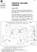 Traffic Volume Trends August 2021