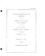 Interstate Commerce Commision Report of the Accident  Investigation Occuring on the BALTIMORE AND OHIO RAILROAD WHEATLAND IN
