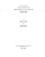 Membrane protection for steel stringer tops  Yaquina Bay Bridge Newport Oregon  construction report