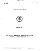 FAA Directives System