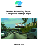 Outdoor Advertising Report Changeable Message Signs