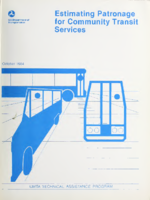Estimating Patronage for Community Transit Services