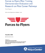 Forces to Flyers Pilot Training Demonstration Evaluation and Research on Pilot Career Pathways