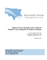 Impact of Severe Drought on the Compacted Expansive Clays Subgrade in Northern Louisiana