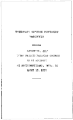 Interstate Commerce Commision Report of the Accident  Investigation Occuring on the UNION PACIFIC SOUTH MONTESANO WASH