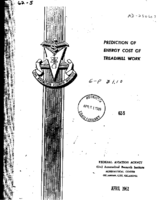 Prediction of energy cost of treadmill work