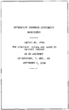 Interstate Commerce Commision Report of the Accident  Investigation Occuring on the ATCHISON TOPEKA AND SANTA FE ROBINSON N MEX
