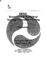 HPMS Reassessment WorkshopSteering Committee Meeting Summary 1997