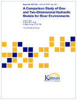 A comparison study of oneand twodimensional hydraulic models for river environments