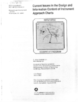 Current Issues in the Design and Information Content of Instrument Approach Charts