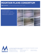 Winter Safety Improvement with Computer Vision and Transfer Learning