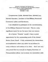 Deputy Secretary of Transportation Mortimer Downey Speeches October 1993