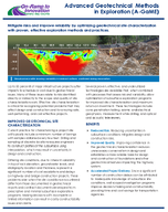 Advanced Geotechnical Methods in Exploration AGaME