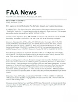 FAA News NovemberDecember 2001