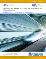 What Holds HighSpeed Rail Back Lessons From Global Systems and Californias Experience