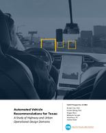 Automated Vehicle Recommendations for Texas A Study of Highway and Urban Operational Design Domains