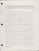 Statement of Brock Adams Secretary Department of Transportation Before the Surface Transportation Subcommittee of the Committee on Commerce Science and Transportation United States Senate