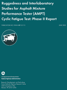 Ruggedness and Interlaboratory Studies for Asphalt Mixture Performance Tester AMPT Cyclic Fatigue Test Phase  Report