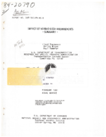 Impact of NEXRAD User Requirements  Summary