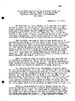 Interstate Commerce Commission Report of the Accident  Investigation Occurring on the ST LOUISSAN FRANCISCO RAILWAY UNA MO