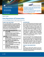 Case Study Iowa Department of Transportation Travel Time Reliability Pilot for TSMO Program Plan in Iowa