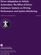 Driver Adaptation to Vehicle Automation The Effect of Driver Assistance Systems on Driving Performance and System Monitoring