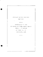 Interstate Commerce Commision Report of the Accident  Investigation Occuring on the CENTRAL OF GEORGIA RAILWAY BUTLER GA