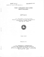 Phase I Morgantown People Mover Impact Evaluation