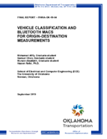 Vehicle Classification and Bluetooth MACs for Origin Destination Measurements