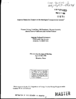 Argonne Simulation Framework for Intelligent Transportation Systems