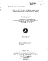 Analysis of WheelRail Force and Flange Force During Steady State Curving of Rigid Trucks